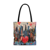 LOVE NEW YORK STREET ART TOTE BAG