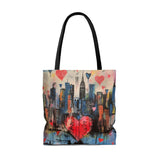 LOVE NEW YORK STREET ART TOTE BAG