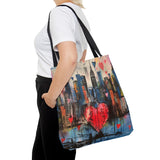 LOVE NEW YORK STREET ART TOTE BAG