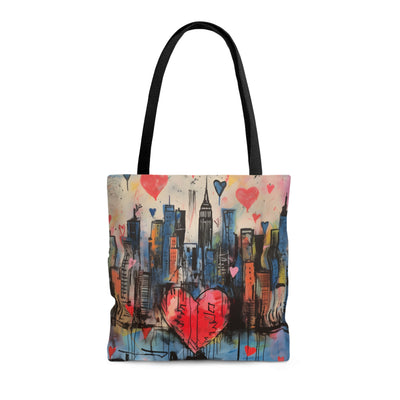 LOVE NEW YORK STREET ART TOTE BAG