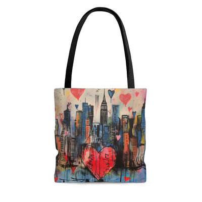 LOVE NEW YORK STREET ART TOTE BAG