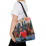 LOVE NEW YORK STREET ART TOTE BAG