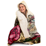 NEW YORK LADY HOODED BLANKET