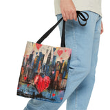 LOVE NEW YORK STREET ART TOTE BAG