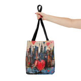 LOVE NEW YORK STREET ART TOTE BAG