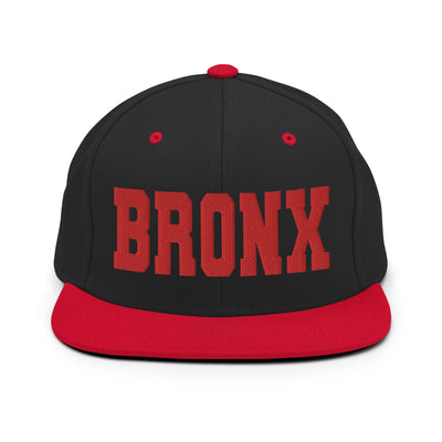 BRONX BLACK AND RED SNAPBACK