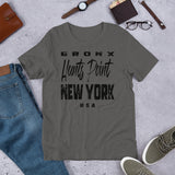 BRONX HUNTS POINT NY ASPHALT UNISEX T-SHIRT