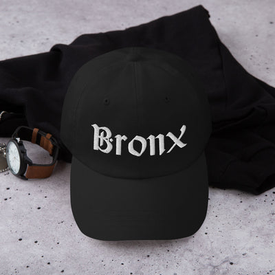 BRONX OLD ENGLISH BLACK DAD HAT