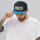 BROOKLYN BLACK AND BLUE SNAPBACK