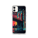 BROOKLYN BRIDGE AT NIGHT IPHONE CASE