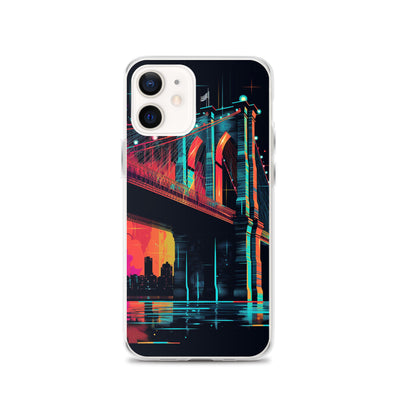 BROOKLYN BRIDGE AT NIGHT IPHONE CASE