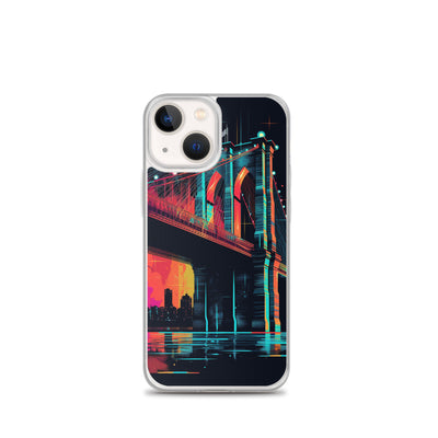 BROOKLYN BRIDGE AT NIGHT IPHONE CASE