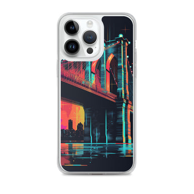 BROOKLYN BRIDGE AT NIGHT IPHONE CASE