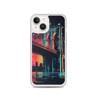 BROOKLYN BRIDGE AT NIGHT IPHONE CASE