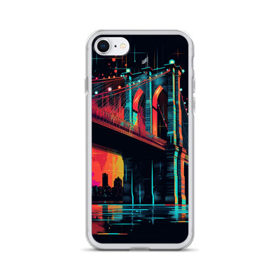 BROOKLYN BRIDGE AT NIGHT IPHONE CASE