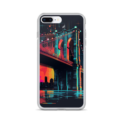 BROOKLYN BRIDGE AT NIGHT IPHONE CASE