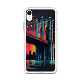 BROOKLYN BRIDGE AT NIGHT IPHONE CASE