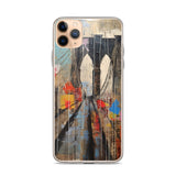 BROOKLYN BRIDGE STREET PAINT IPHONE CASE