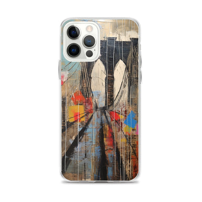 BROOKLYN BRIDGE STREET PAINT IPHONE CASE