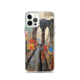 BROOKLYN BRIDGE STREET PAINT IPHONE CASE