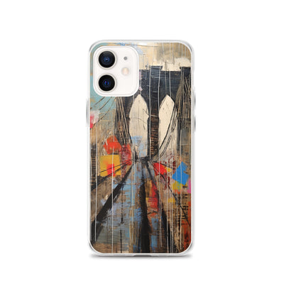 BROOKLYN BRIDGE STREET PAINT IPHONE CASE