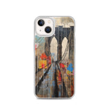 BROOKLYN BRIDGE STREET PAINT IPHONE CASE