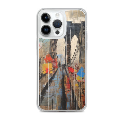 BROOKLYN BRIDGE STREET PAINT IPHONE CASE