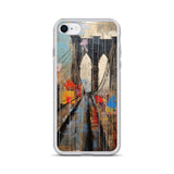 BROOKLYN BRIDGE STREET PAINT IPHONE CASE