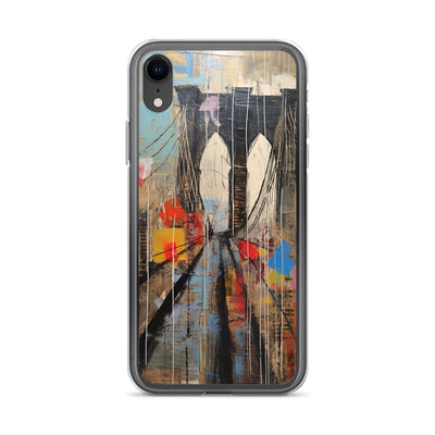 BROOKLYN BRIDGE STREET PAINT IPHONE CASE