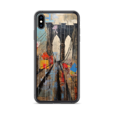 BROOKLYN BRIDGE STREET PAINT IPHONE CASE