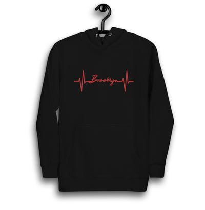 BROOKLYN HEARTBEAT UNISEX HOODIE