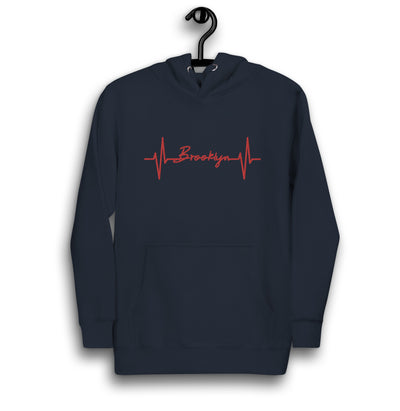 BROOKLYN HEARTBEAT UNISEX HOODIE