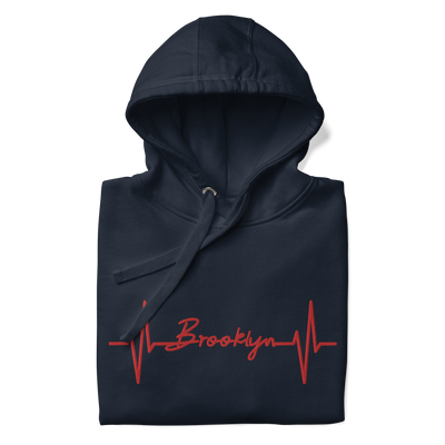 BROOKLYN HEARTBEAT UNISEX HOODIE