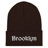 BROOKLYN OLD ENGLISH CUFFED BEANIE