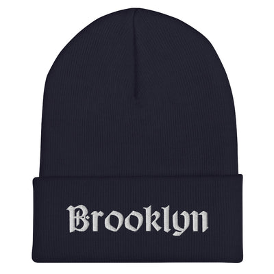 BROOKLYN OLD ENGLISH CUFFED BEANIE