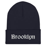 BROOKLYN OLD ENGLISH CUFFED BEANIE