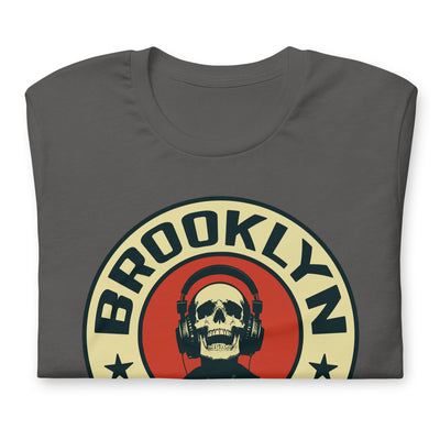 BROOKLYN ROOTED ASPHALT UNISEX T-SHIRT