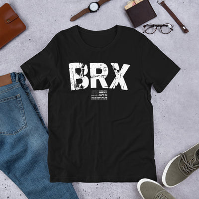 BRX BLACK UNISEX T-SHIRT