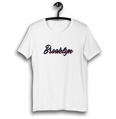 CHROMATIC BROOKLYN WHITE UNISEX T-SHIRT