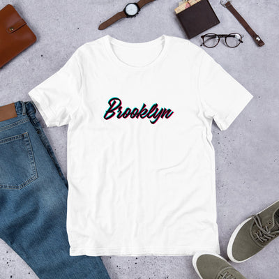 CHROMATIC BROOKLYN WHITE UNISEX T-SHIRT