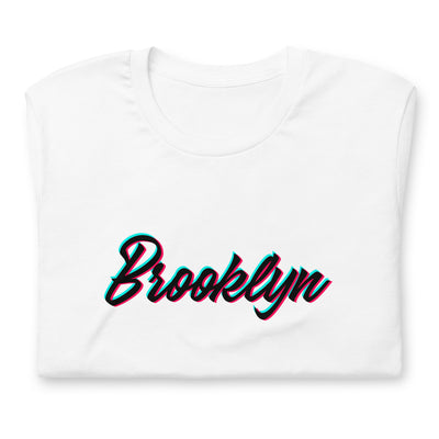 CHROMATIC BROOKLYN WHITE UNISEX T-SHIRT