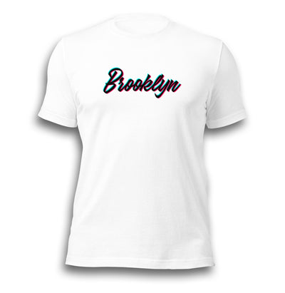 CHROMATIC BROOKLYN WHITE UNISEX T-SHIRT