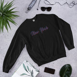 CHROMATIC NEW YORK BLACK UNISEX SWEATSHIRT