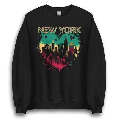 CRAZY NEW YORK LOVE UNISEX SWEATSHIRT