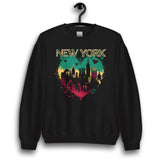 CRAZY NEW YORK LOVE UNISEX SWEATSHIRT