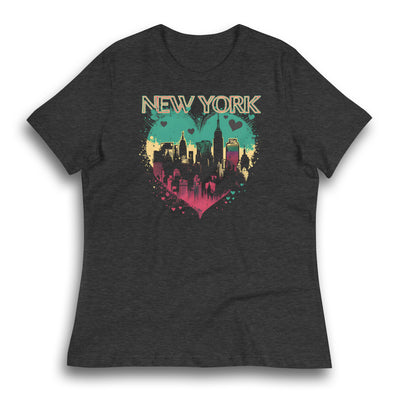 CRAZY NEW YORK LOVE WOMEN'S T-SHIRT