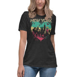 CRAZY NEW YORK LOVE WOMEN'S T-SHIRT