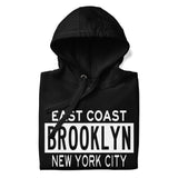 EAST COAST BROOKLYN UNISEX HOODIE