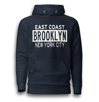 EAST COAST BROOKLYN UNISEX HOODIE