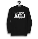 EAST COAST NEW YORK UNISEX HOODIE